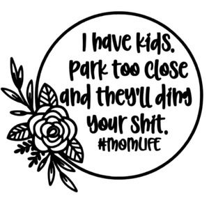 MOMLIFE Vinyl Car Sticker